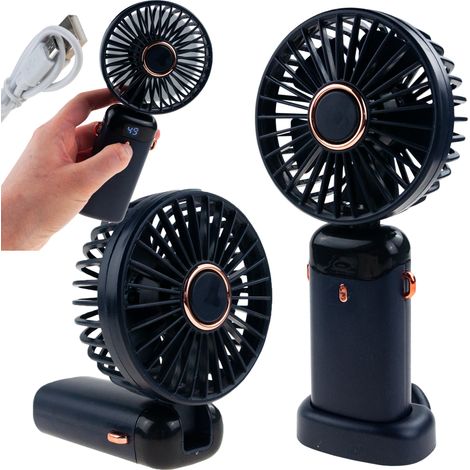 TG77644 MINI VENTILATORE A MULINO MANUALE PER VIAGGI E SPIAGGIA