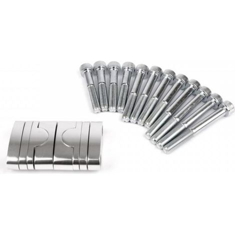 Paar Aluminium Abstandshalter höhenverstellbar für Motorradlenker (1/3)
