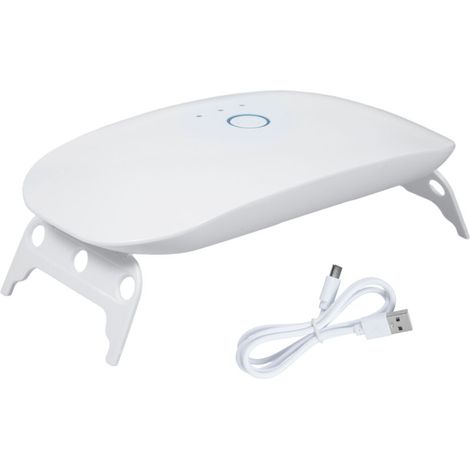 Jeffergarden Lampe UV pour résine 24 W, lampe pliable 365 + 395 nm, double longueur d'onde, fonction de durcissement et de synchronisation rapides, poids, moules portables, fabrication de bijoux/brico (1/5)