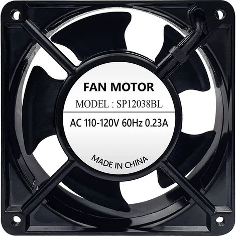 Ventilateur de Tirage de Rechange pour Fumeur Louisiana Grills - Cadre en Alliage Métallique - 120V 60Hz - Pièce pour Contrôle de la Combustion (1/3)