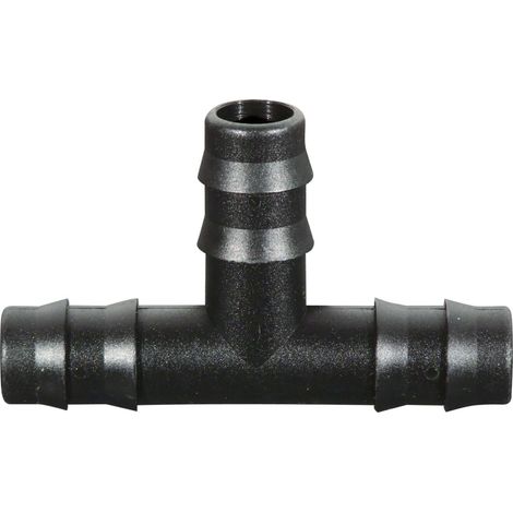 Raccord tuyau plastique en T : Diamètre 25 mm