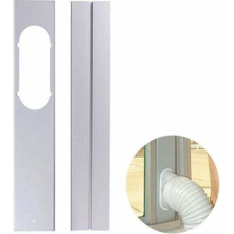 Joint de fenêtre universel réglable pour climatiseur mobile 55-110 cm, 5510, ouverture 7,520 cm, 2 pièces (1/5)