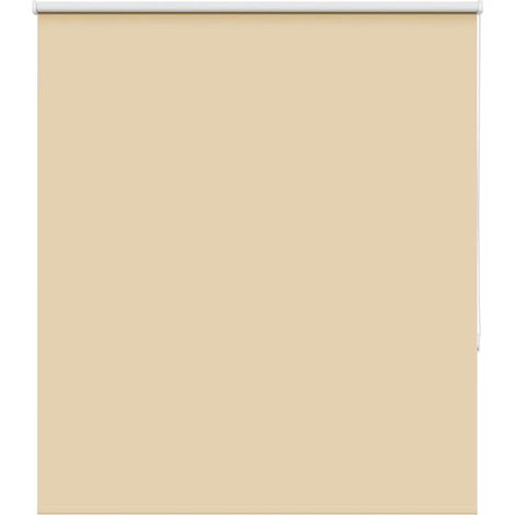 Verdunkelungsrollo Beige 120x175 cm Stoffbreite 116,6 cm