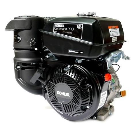 Moteur thermique 9.5 CV 277 cc – Système d'allumage électronique – Démarrage lanceur – Diamètre vilebrequin 23 mm – Pour motoculteur – Kohler (1/5)