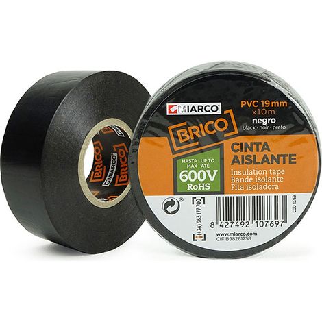 CINTA AISLANTE RANGER NEGRA 10779 MIARCO