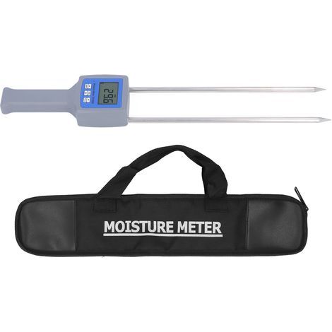 Professional 2-pin digital wood moisture detector, pen-type portable hygrometer (1/5)