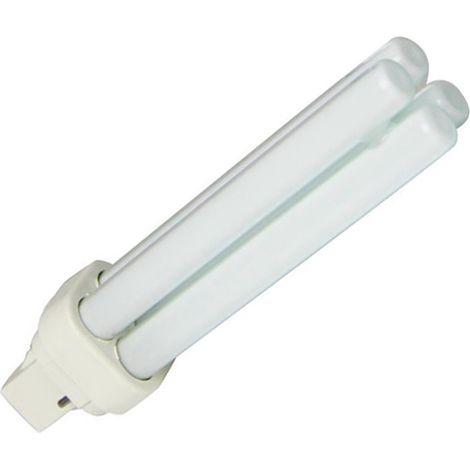 Bombilla bajo consumo lynx 18w 2 pins g24d-2 830k luz cálida 150x27mm PHILIPS