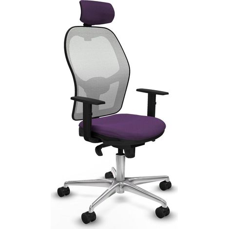 piqueras-y-crespo Chaise ergonomique violet moderne (1/3)