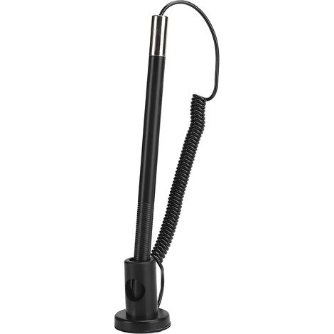 Stylet tactile capacitif résistif noir avec cordon à ressort, accessoire pour navigateur de voiture (1/5)