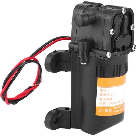 Mini pompe à eau à membrane en plastique de haute qualité 12 V 0,48 MPa 3,5 L/min (1/5)