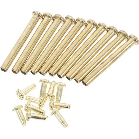 Rivets pour Ventilateur Pliable en Métal Anneau Kit de Réparation pour Ventilateur Portatif Lot de 10 Jeux Clous de Fleur de Prunier (1/5)