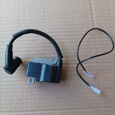 Bobine d'allumage FS94 HL94 4149 400 1301 Bobine d'allumage haute tension Bobine d'allumage, adaptée aux taille-haies STILE FS94/HL94, avec une énergie d'allumage élevée. (1/5)