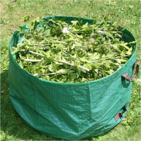 royaluxe - Green Yard Waste Bags Poignée de mauvaises herbes résistante à l'eau et réutilisable pour l'extérieur, Extérieur (1/4)