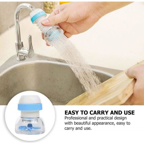 Arroseurs sur crépine d'évier crépine de adaptateur de robinet buses de tuyaux water filter évier filtre pulvérisateur robinet (1/4)