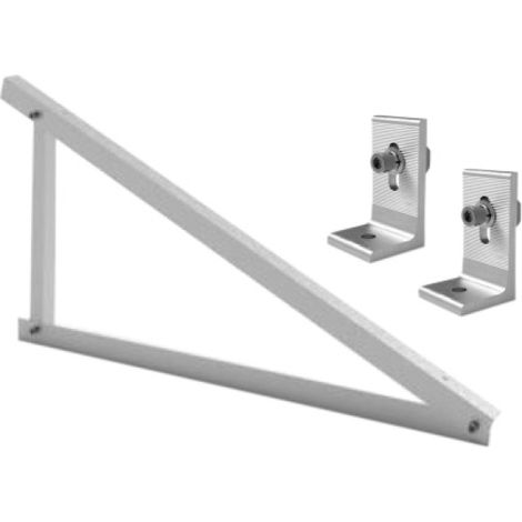 Soporte triangular V-TAC con ángulo ajustable de 10° a 15° para paneles solares fotovoltaicos IP68