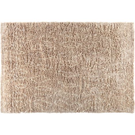 Tapis Rectangulaire en Laine "Leiko" 160x230cm Beige (1/5)