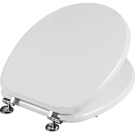 Ovaler Universaltopfdeckel Premium aus MDF in Weiß 37,5 x 44,3 x 6 cm (1/3)