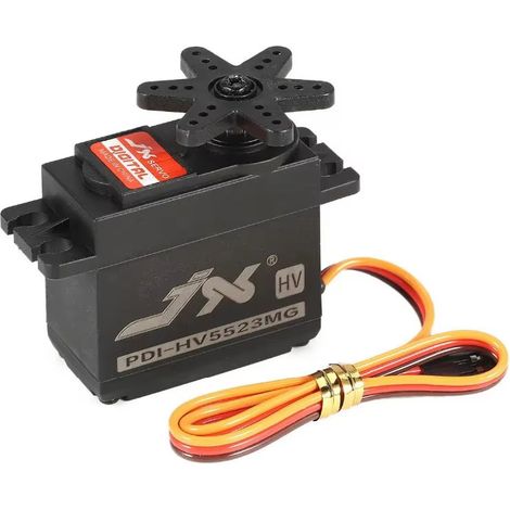 23 kg Hochdruck-Digital-Metallgetriebe-Servomotor mit hohem Drehmoment 300° RC für Modellautos, Modellflugzeuge, Roboter und Drohnen.