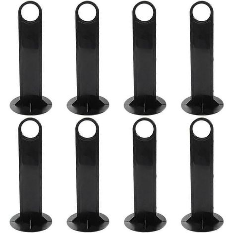 Lot de 8 supports pour cônes d'entraînement de football, panneaux de signalisation, supports de transport, équipement d'entraînement de football (1/3)