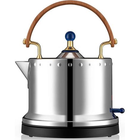 Elektrischer Wasserkocher aus glänzendem Edelstahl 0,5 l – Bodum