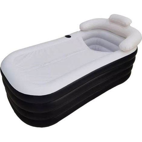 Vasca da bagno gonfiabile da esterno - AB7 Divit - PVC resistente - Gonfiaggio rapido - 152x82x50 cm