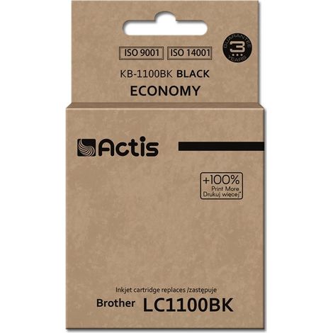 Actis KB-1100Bk ink (replacement for Brother LC1100BK / 980BK Standard 28 ml black)