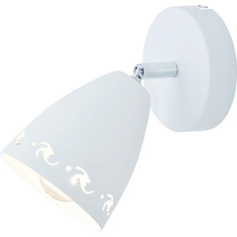 Applique Candellux Coty 91-67111 bianca metallo E14