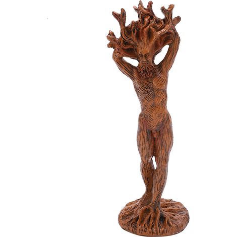 Statue de Dryad en Résine pour Jardin Extérieur, Sculpture Décorative Homme Femme, Décor de Forêt Mythologique (1/5)