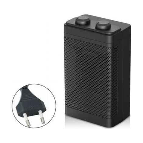 Chauffage Soufflant PTC, Chauffage Electrique Céramique Thermostat Réglable avec deux réglages de chaleur,1500W 70°Oscillant Radiateur Electrique (1/4)