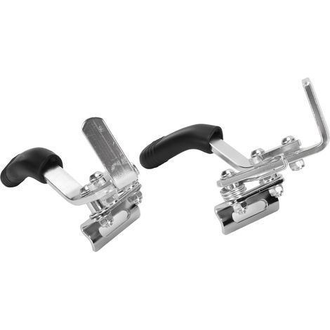 1 Paire de Freins Manuels Latéraux pour Fauteuil Roulant, Léger Alliage d'Aluminium, Montage Simple et Réponse Rapide (1/5)