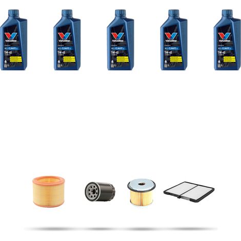 Kit tagliando 4 FILTRI e 5L OLIO compatibile con Citroen Xsara 1.8 Diesel 43kw dal 1997 (1/5)