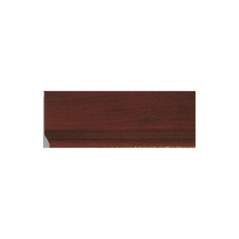 BATTISCOPA 68X13 PVC ESPANSO 200 CM MOGANO