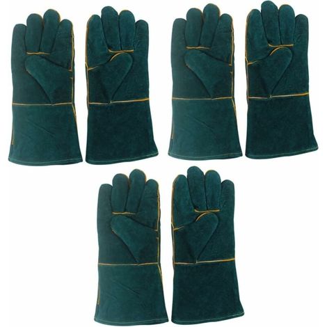3 Paires Gants Anti-Morsure Protection, Apiculture jardinage reptiles (1/4)