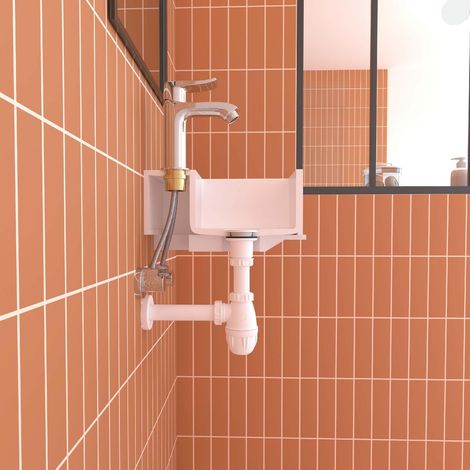 Sifón ajustable para lavabo 50 mm/106 mm VALENTIN diámetro 32 VALENTIN (1/5)