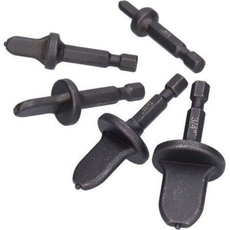 5 pièces ensemble d'extenseur de Tube poignée hexagonale tuyau embouts de sertissage tube de cuivre étendre dispositif outil d'alésage de conduit pièces d'entretien de climatiseur 3/4in 5/8in 1/2in 3/ (1/5)