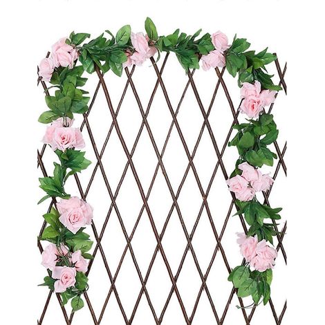 Xubond Dekorative künstliche Blumen für den Außenbereich in einer Vase für das Wohnzimmer (1/2)