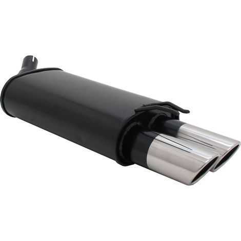Silencieux Echappement Renault Twingo 93/07 - 2x76mm SR-27672806