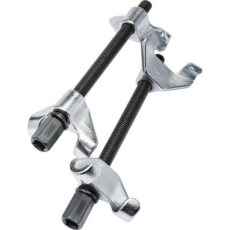 Draper Tools Shock Absorber Spring Compressors Set – 2 Pieces, 220mm, Silver (1/5)