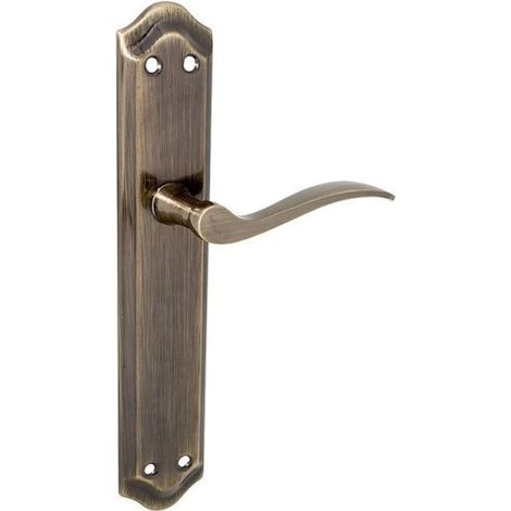 Manivela Pta 202 256X47Mm Pl/Lga Alum/Chapa Cuero Satinado M (1/2)
