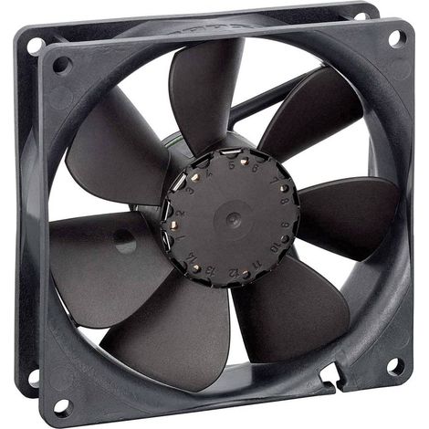 ebm-papst 3414NGL ventilatore assiale nero 76x76x27 mm 24 V