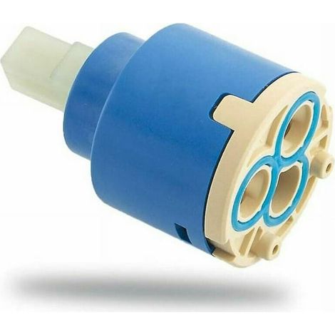 Cartouche céramique pour robinet 35 mm : pièce de rechange pour mitigeur cuisine, évier et douche (1/5)