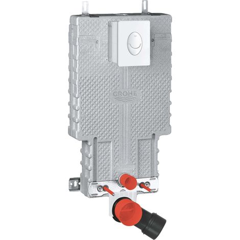 Grohe Uniset - Installation encastrée pour WC suspendus, avec plaque de déclenchement, blanc alpin 38724001 (1/2)