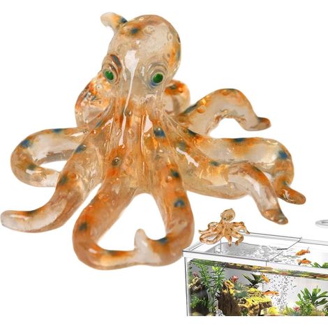 Jouet Animal Mignonne Figurine Créature e  Figurine Modèle de Poulpe pour Salon, Chambre, Bureau, Chambre d'Enfant, Chevet, Jardin, Terrasse, Extérieur, Femmes (1/5)