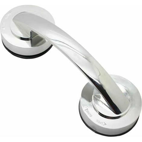 Barre D'appui WC Porte Poignée Ventouse Salle de Bain Ventouse de Douche Sécurité Poignée pour Senior (1/5)