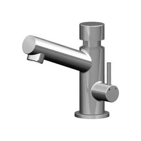 MISCELATORE TEMPORIZZATO TIME CANNA DRITTA PER LAVABO Misura: Cromo