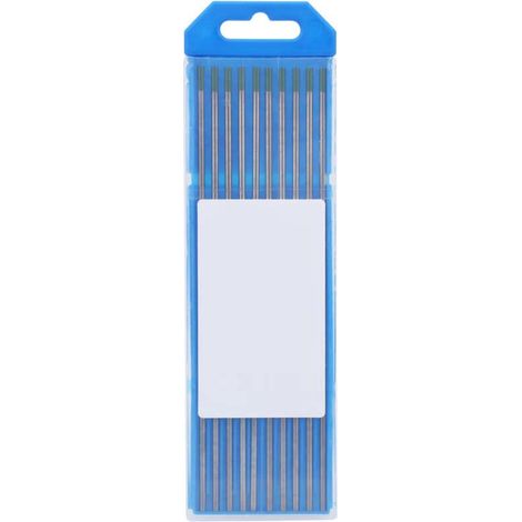 Elettrodi tungsteno puro saldatura TIG ALLUMINIO colore VERDE 10 pz Ø 3,2 mm (1/2)