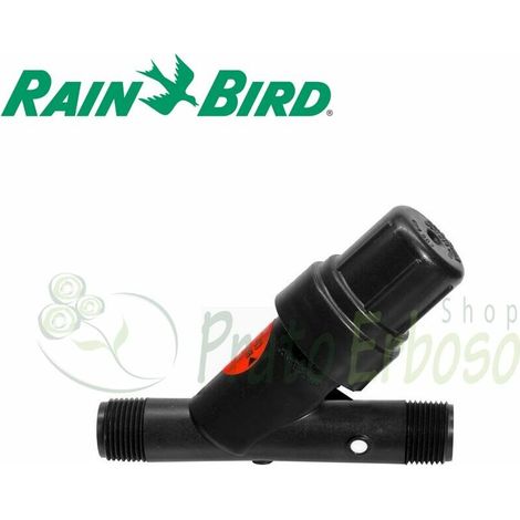 Rain Bird – PRF075RBY – Filtre micro-irrigation 3/4" régulateur de pression – Installation simplifiée avec moins de pièces – Réduit les pertes d'eau