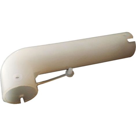 TUBO DI SCARICO INFERIORE bianco Sanitrit/plus/top vecchi mod. X2080