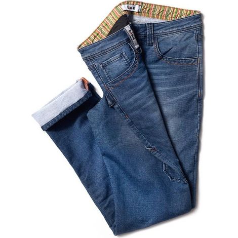 Arbeitsjeans PAINT - Blau Denim S