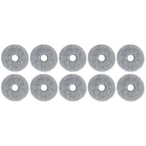 Lot de 10 chiffons de rechange pour aspirateur robot Dreame Bot L10 Prime / L10S Pro (1/5)